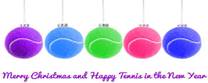 Image result for merry christmas & a happy new year tennis ball